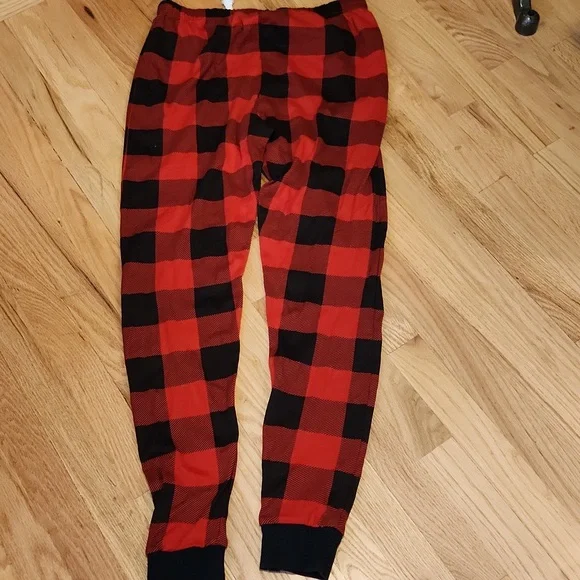 Honest Brand Womens Buffalo Plaid Organic Cotton Pajama Bottoms Size Large - Picture 5 of 5